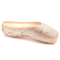 sparkly pointe shoes