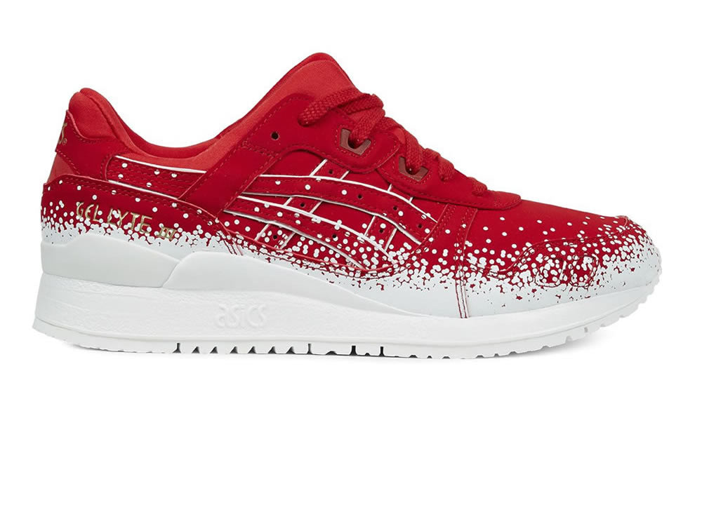 asics gel lyte iii red white