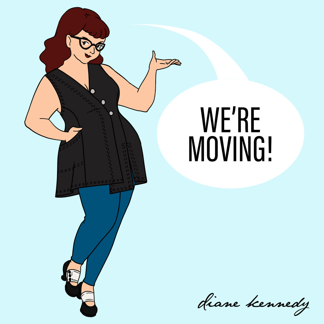 Diane Kennedy drawing about moving