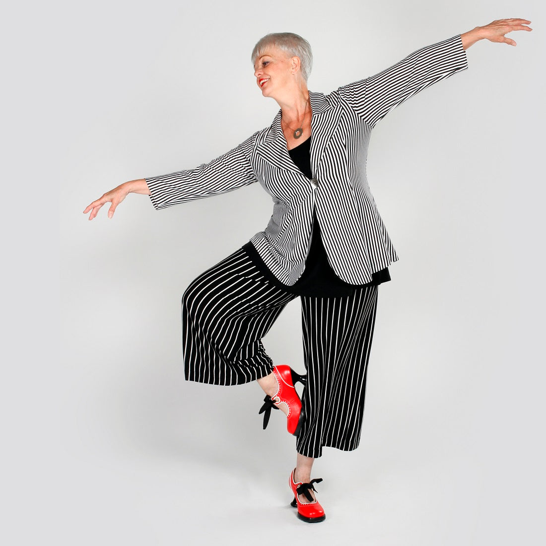 Dancer Gia Holman wears designs by Diane Kennedy