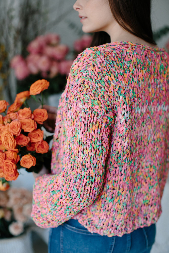Topanga Sweater Pattern - Knit Collage