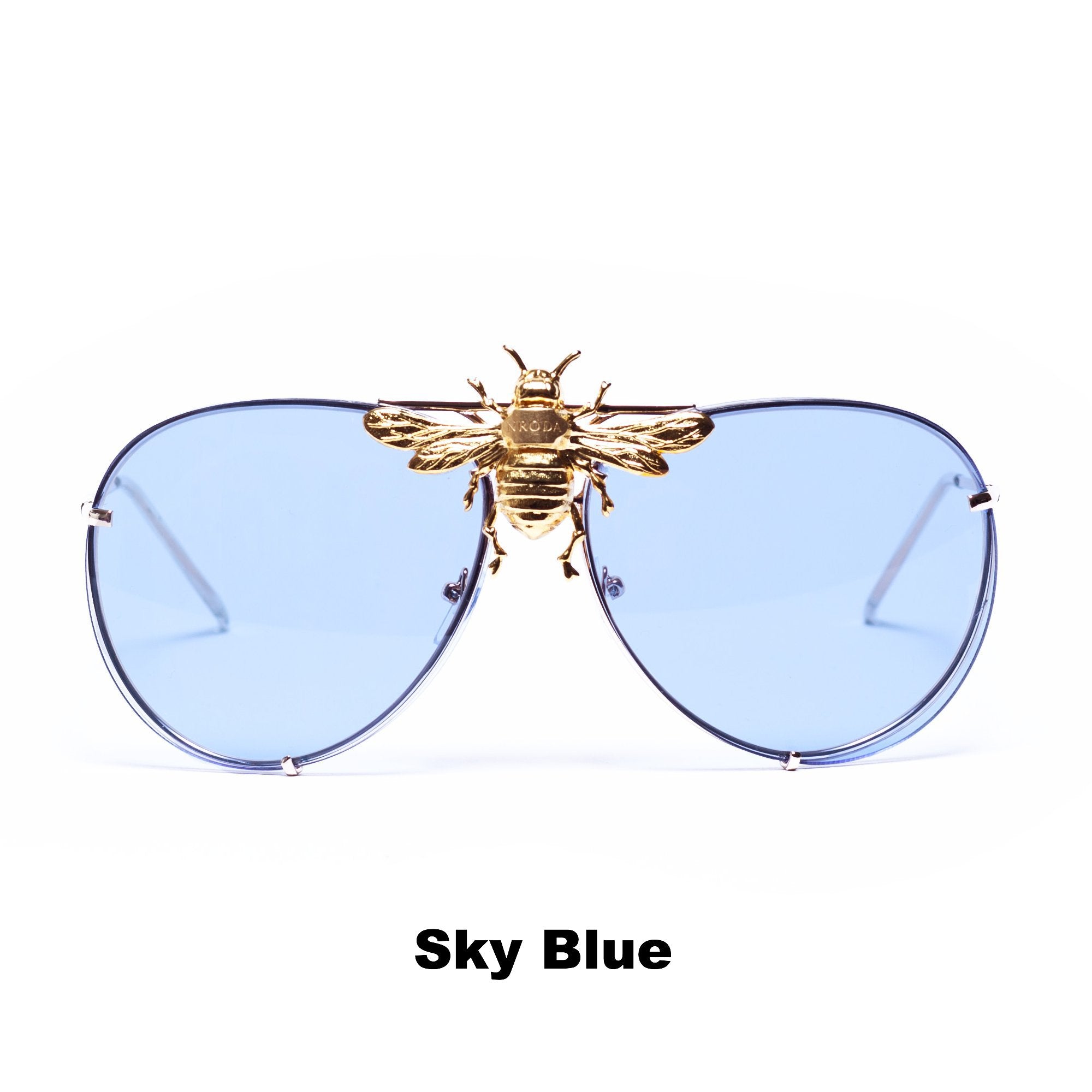 gucci sunglasses with bee in middle