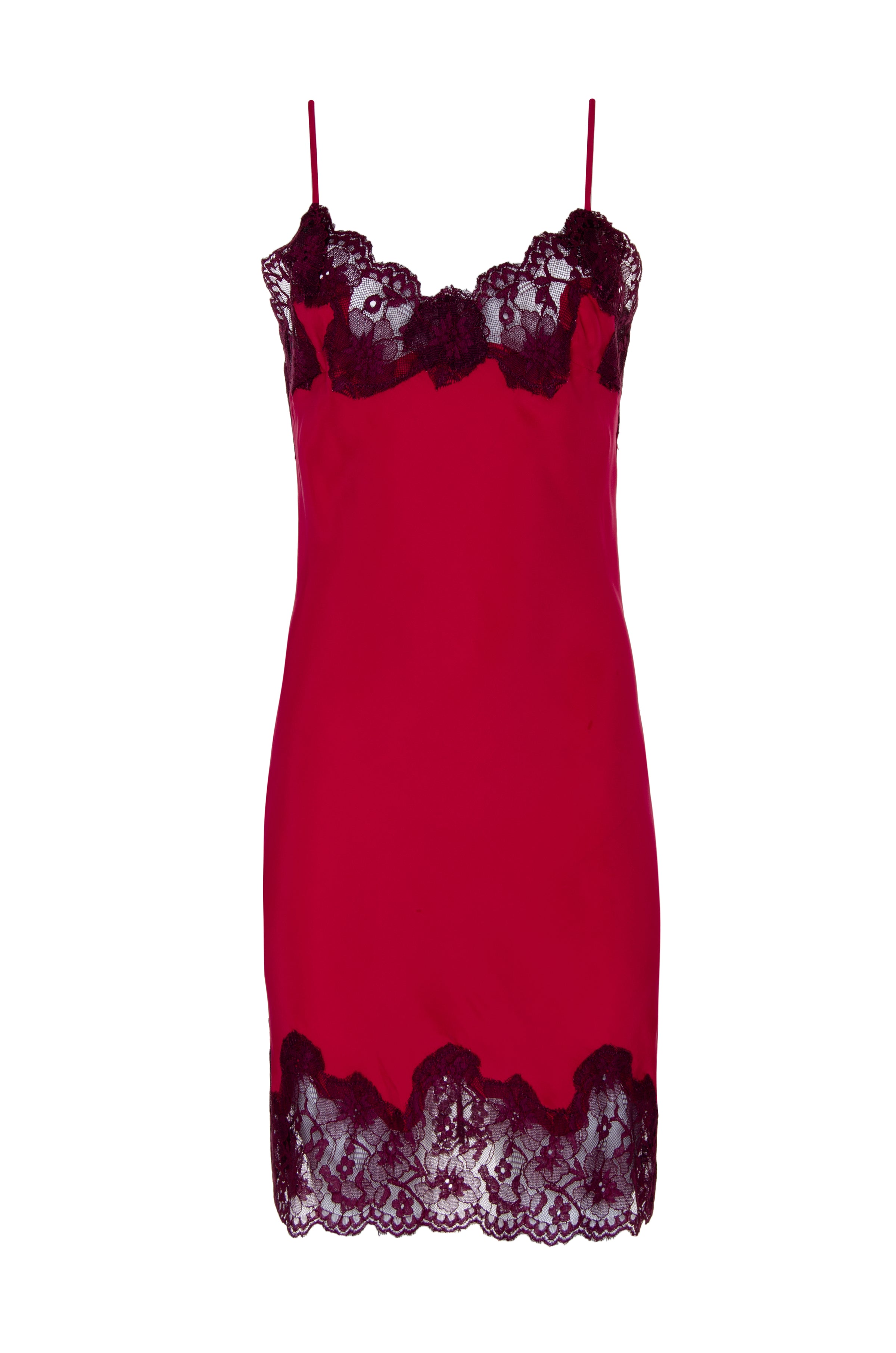 marilyn dress burgundy