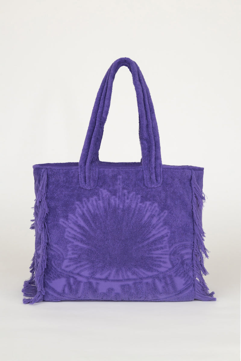 Ultra Violet | Terry Tote Beach Bag