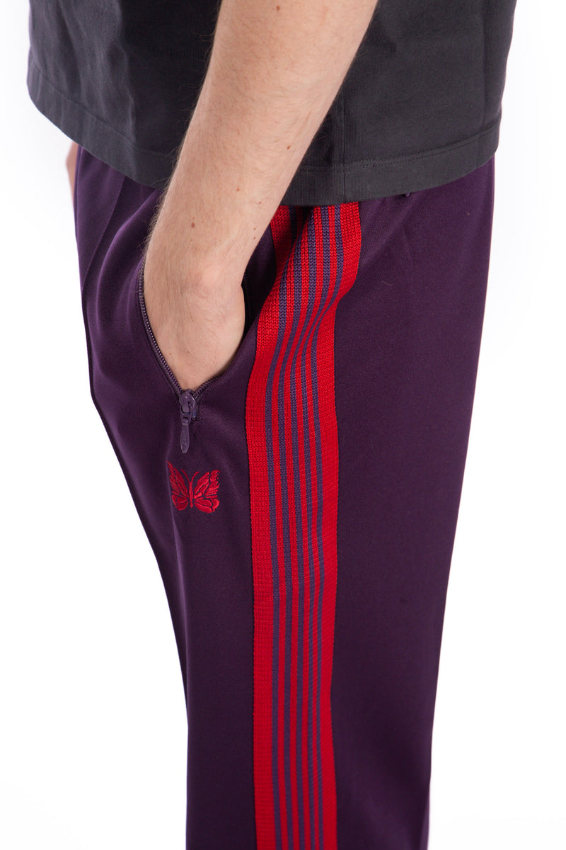 Narrow Track Pant - Poly Smooth Dark Purple – Waanly