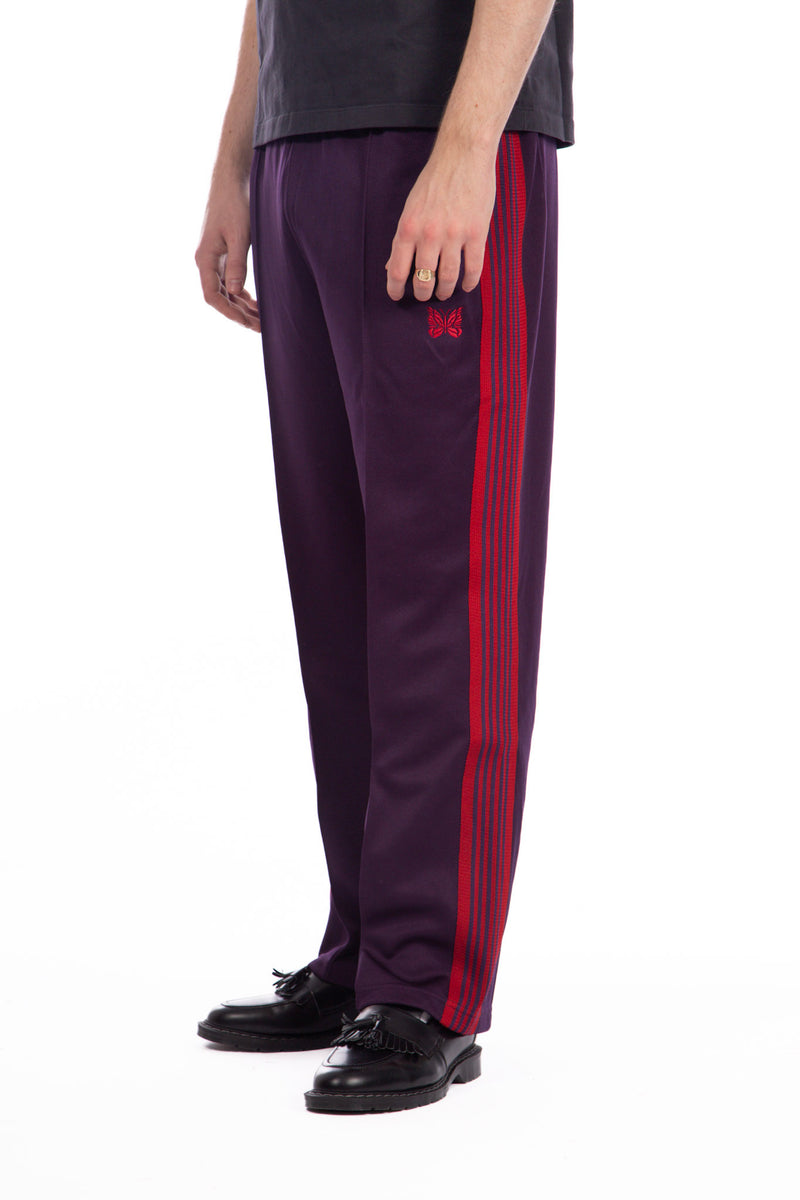 Narrow Track Pant - Poly Smooth Dark Purple – Waanly