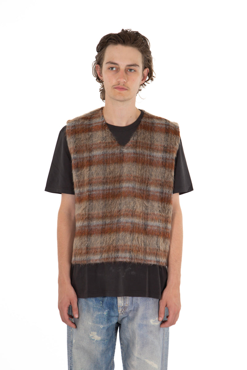 Ament Check Mohair Vest – Four Horsemen Shop