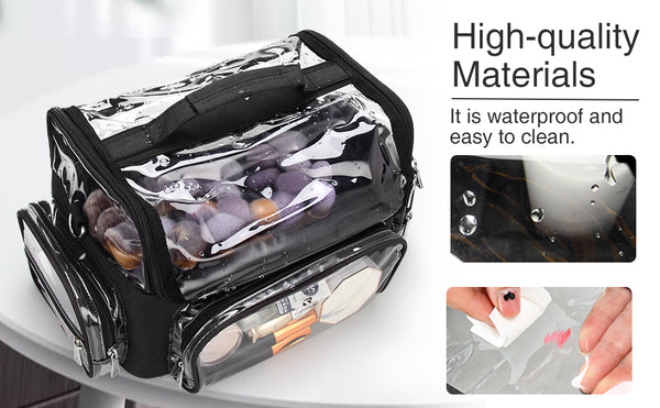 Relavel Makeup Brush Rolling Case Makeup Brush Bag Pouch Holder Cosmetic  Bag Org