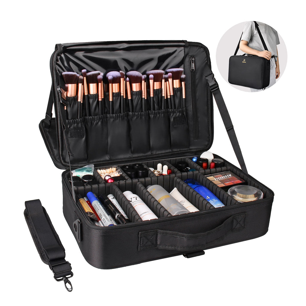 Black Large Makeup Case –