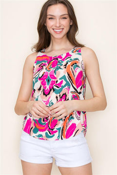 Aimee Patterned Blouse