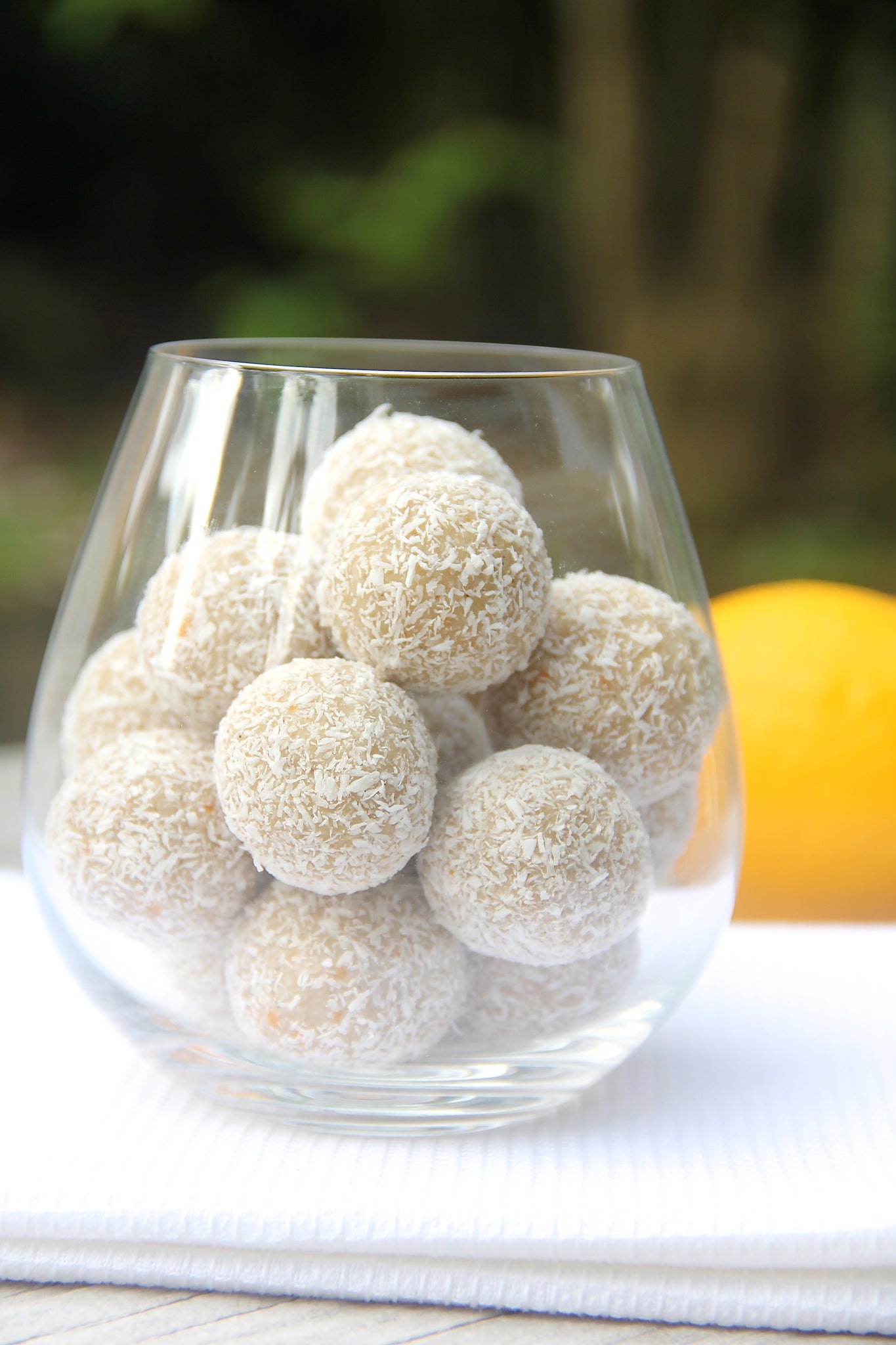 Lemon Coconut Truffles - Be Good Organics