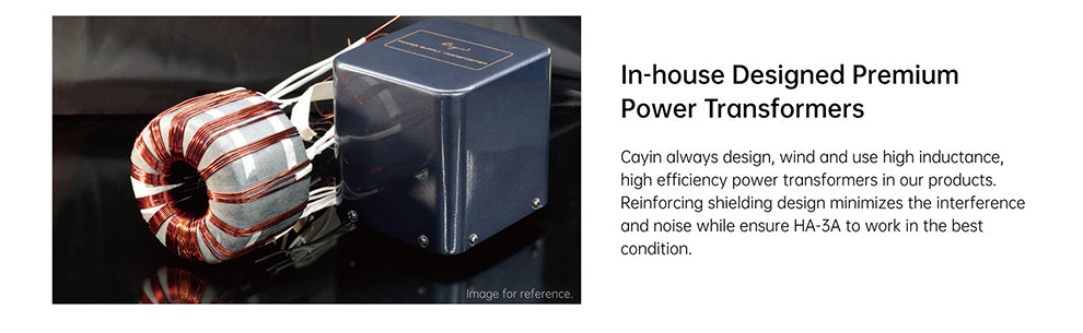 cayin ha 3a in house designed power transformers