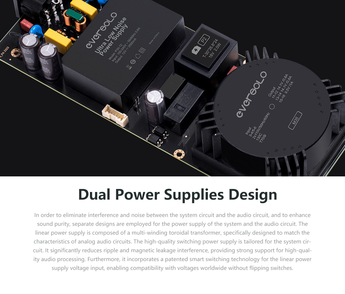 Dual power supply design