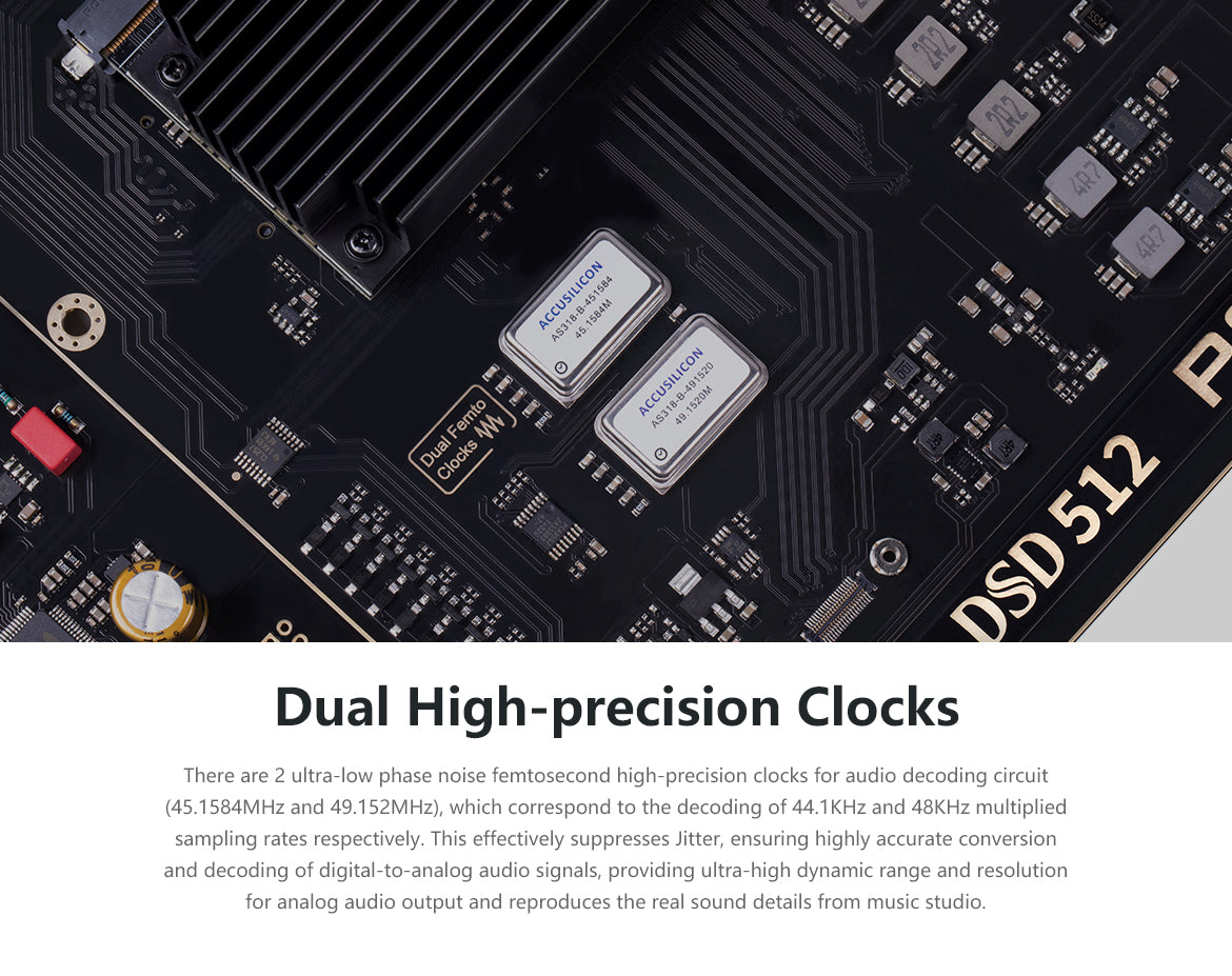 Dual High Precision Clocks