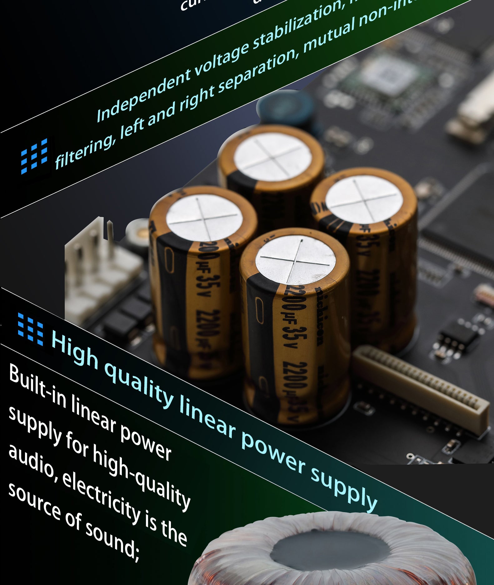 Linear power filter