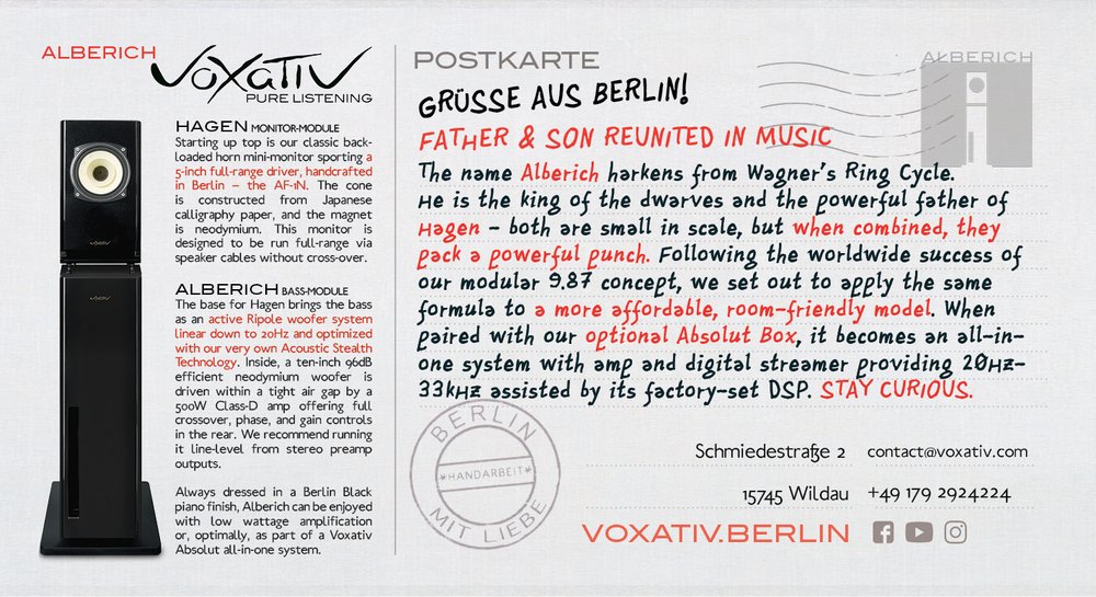 Voxativ Alberich System explanation