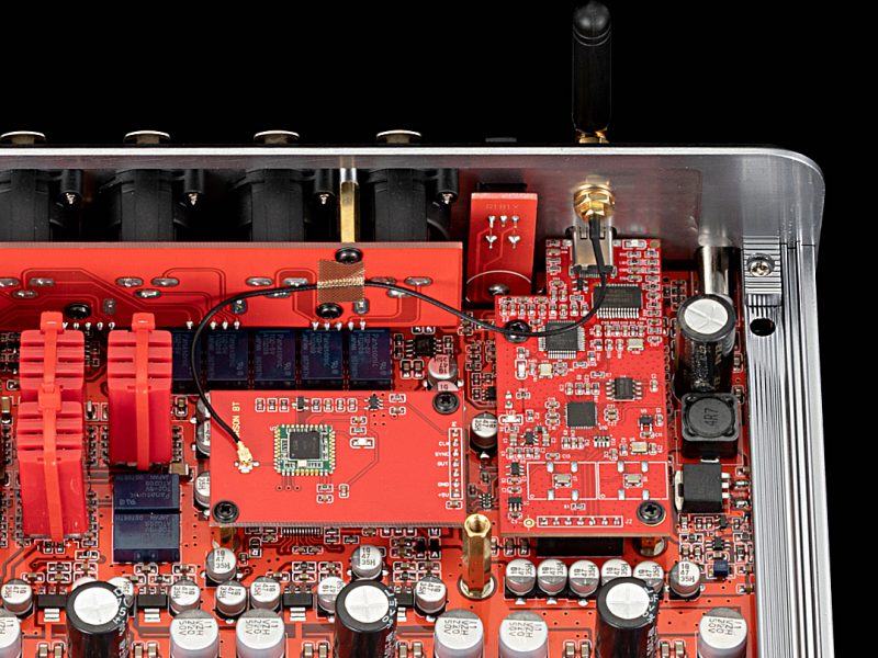 Burson 3x gt internals with output and bluetooth module