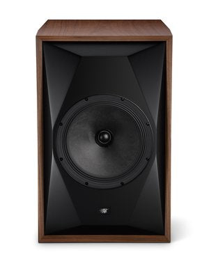 Mofi sourcepoint from front in walnut veneer