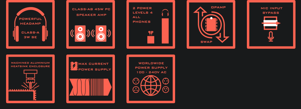 Burson FUNK Specificaitions