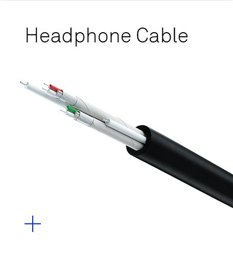 Solitare p-se headphone cable