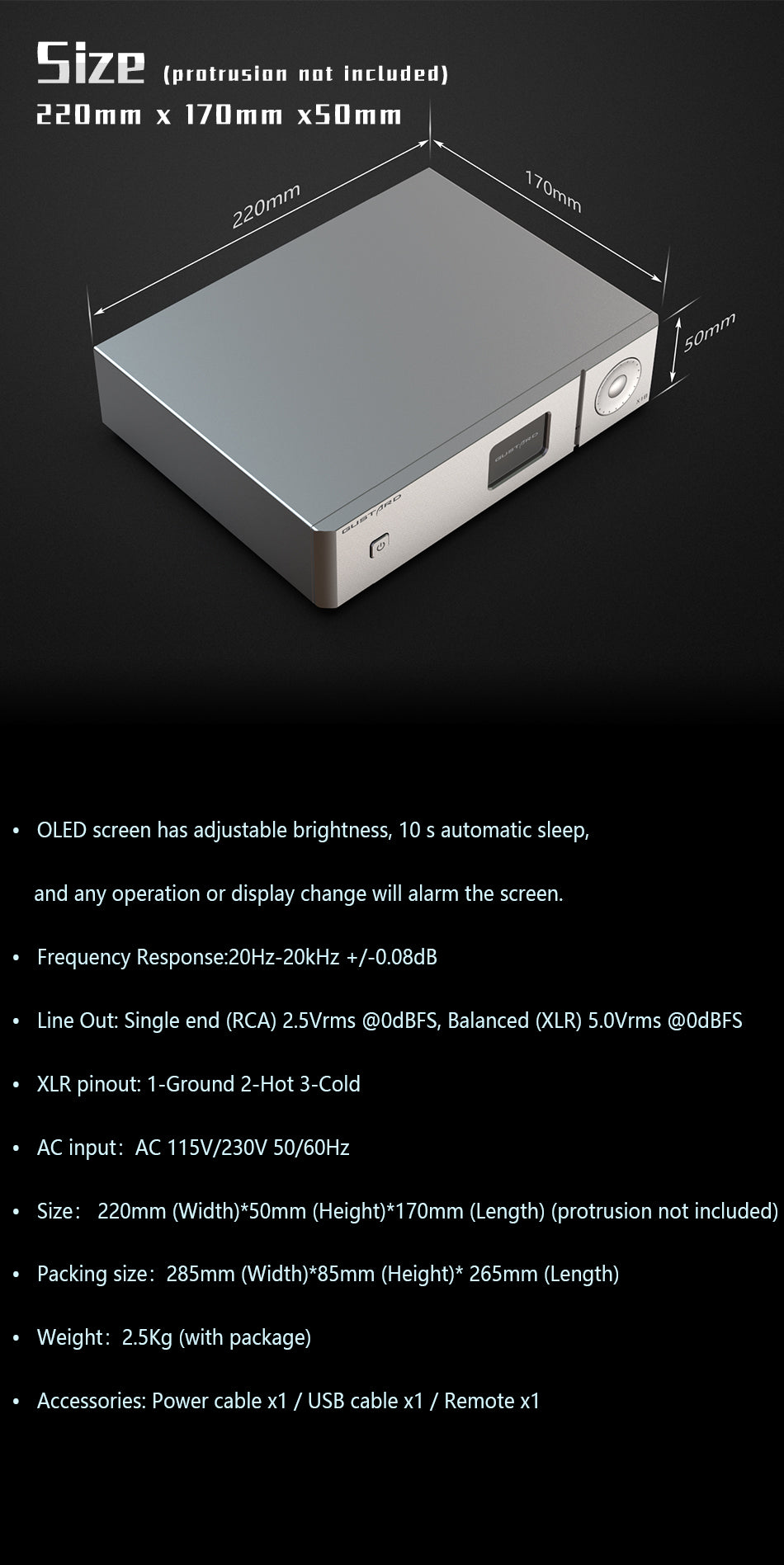 x18 specifications