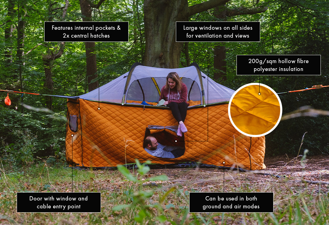 Insulated Cabin Ground Stack – Tentsile