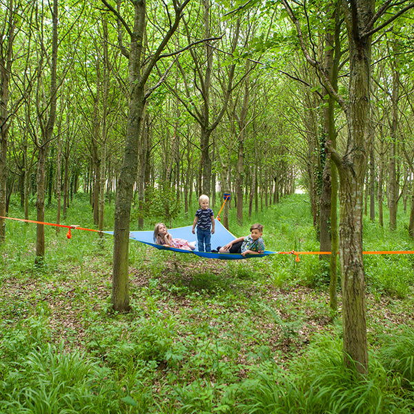 hammock tied to a tree