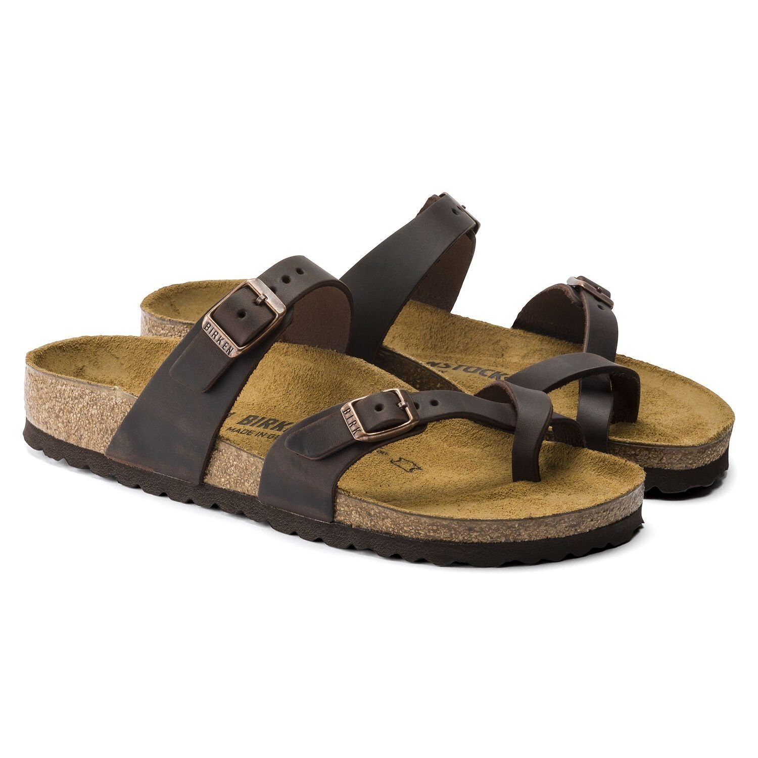 habana oiled leather birkenstock mayari