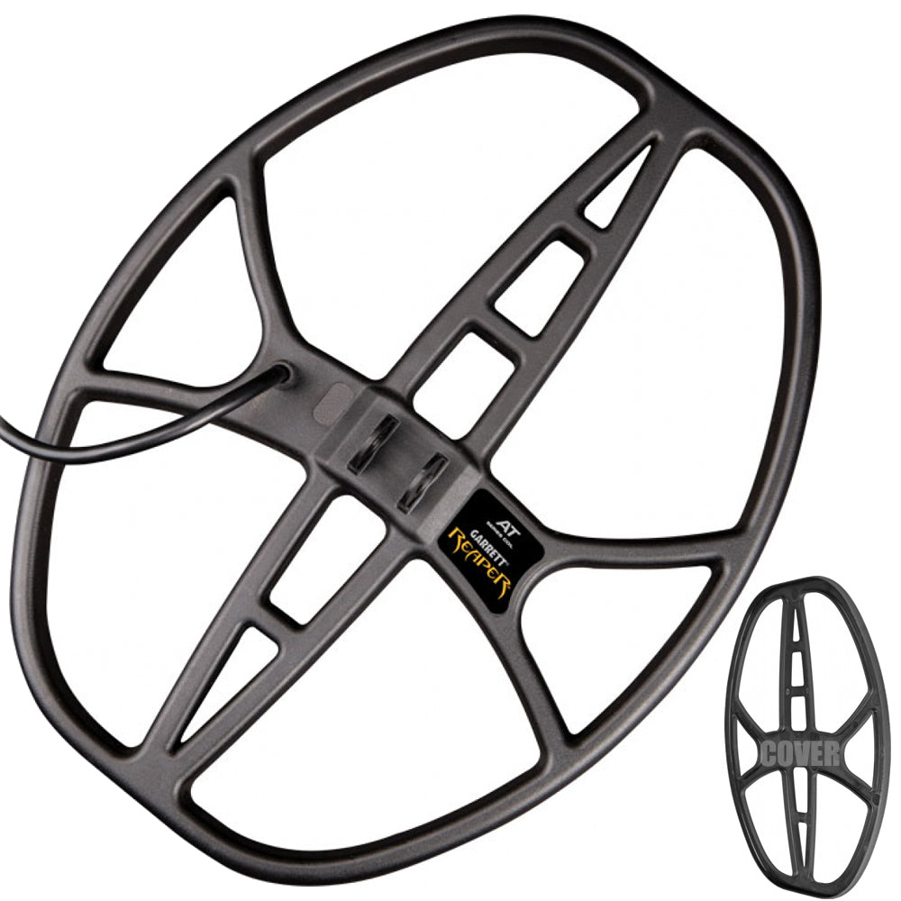 Garrett 14" x 11" Reaper DD Submersible Searchcoil with Coil Cover for AT MAX, AT GOLD, AT PRO