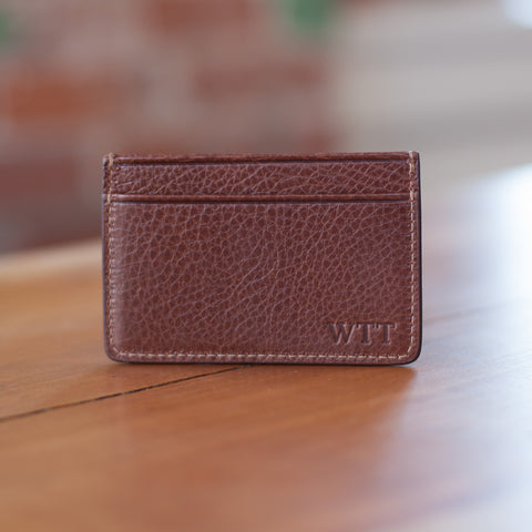  Personalized Card Case. Monogram Card Holder. Credit