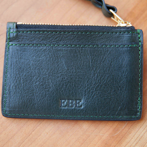 Wallets & purses Céline - Card holder with zip in black - 10F993BEL38NO