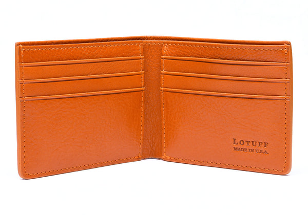 Leather Bifold Wallet - Handmade Men's Leather Wallets · Lotuff Leather