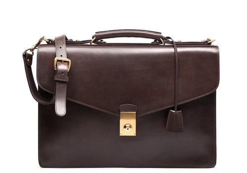 Bridle English Briefcase - Handmade Leather Briefcases and Bags ...