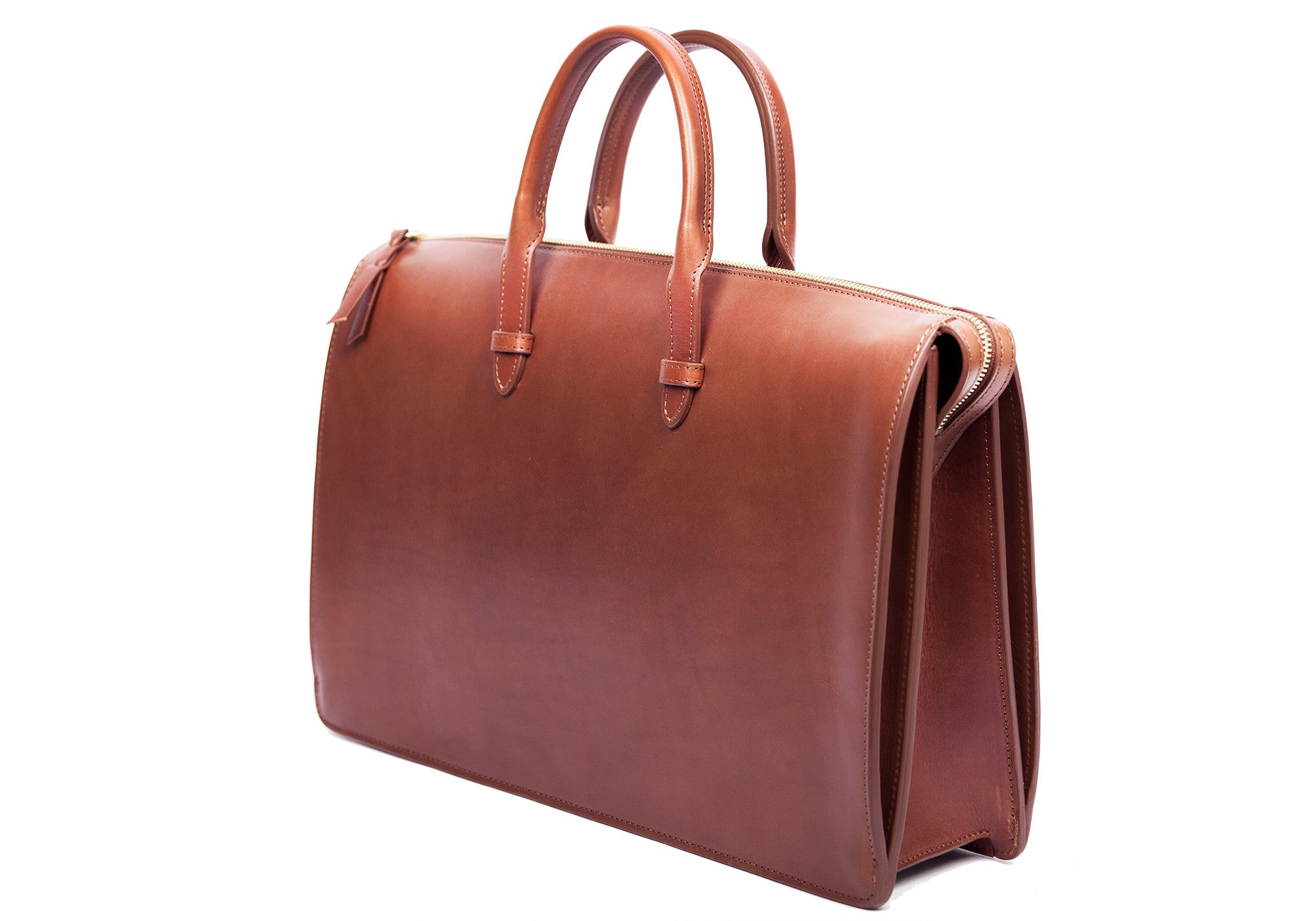 The Triumph Briefcase - Handmade Leather Briefcase and Bag