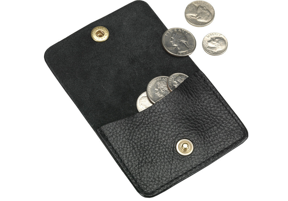 Leather Coin Wallet - Handmade Leather Coin Purse · Lotuff Leather