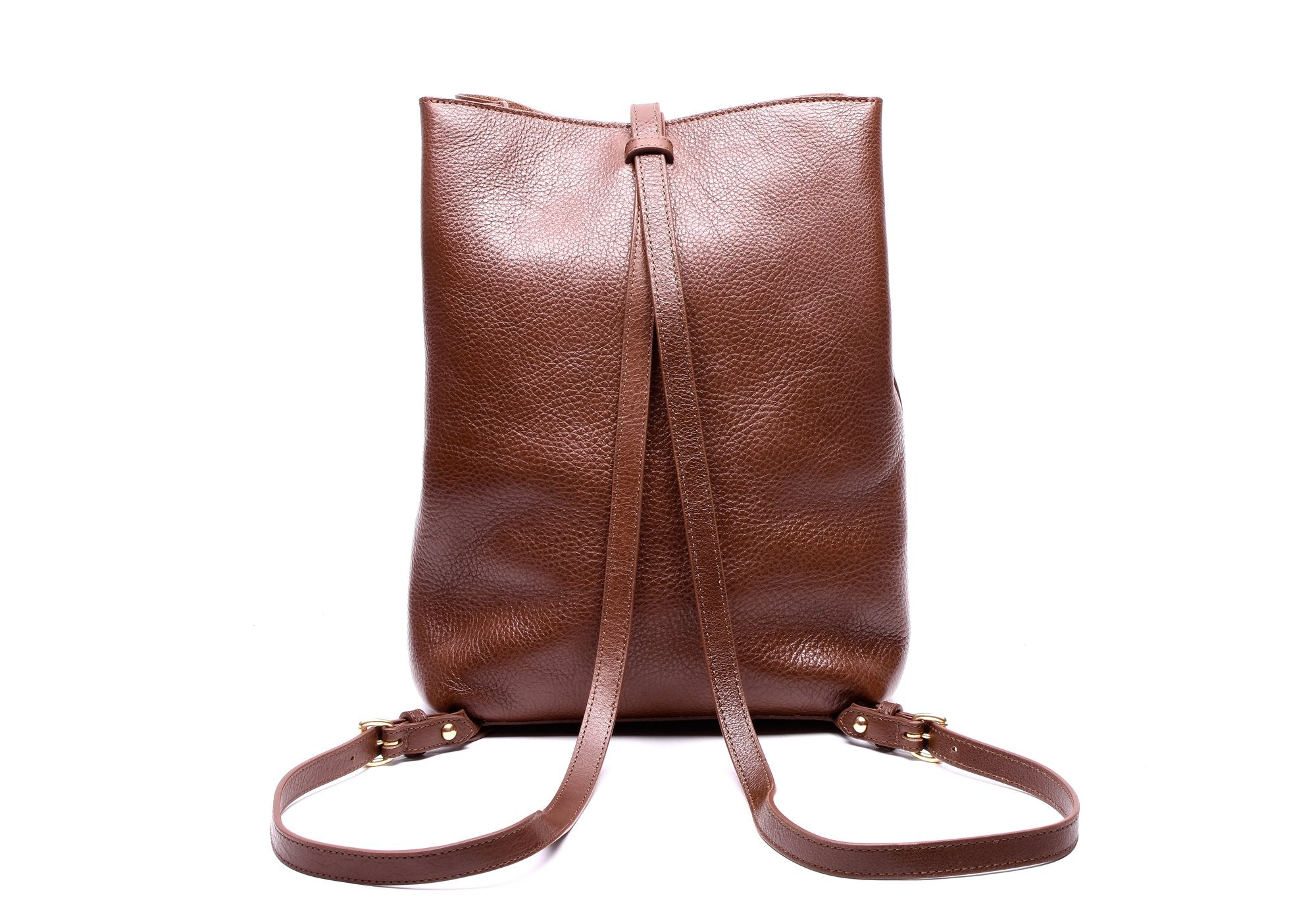 The Sling Backpack - Handmade Women's Leather Backpack and Bucket Bag ...