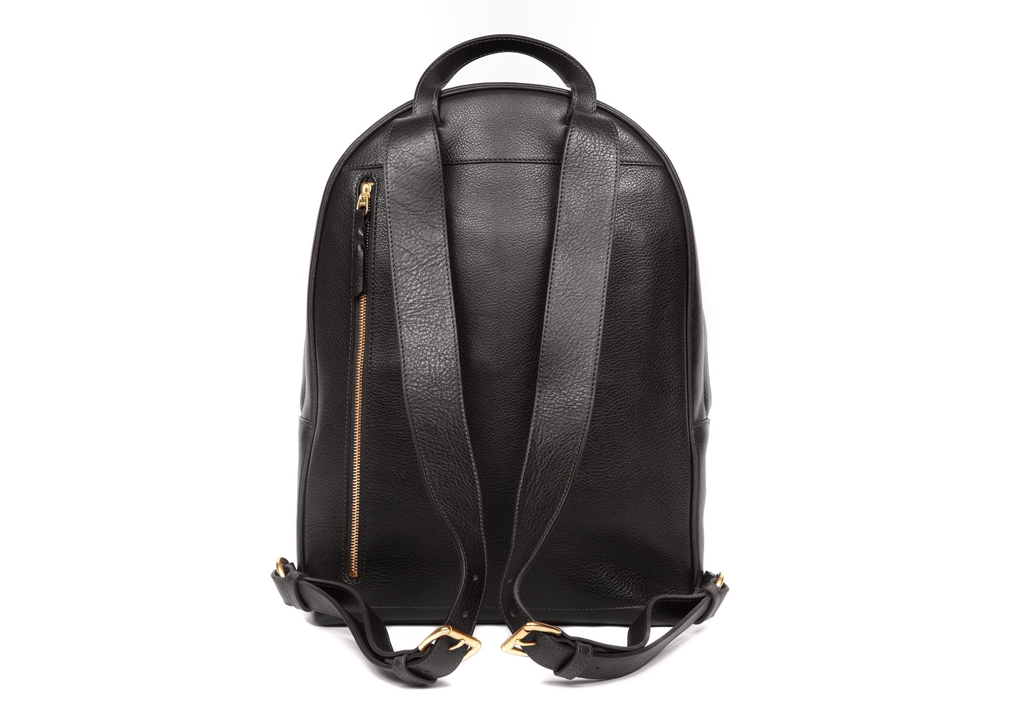Leather Zipper Backpack - Leather Bag · Lotuff Leather