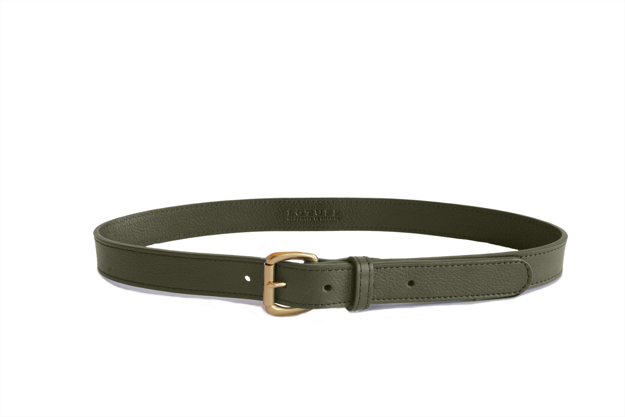 Leather Triumph Belt -- Leather Accessories