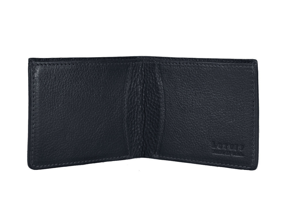 Mens Leather Bifold Wallet, Front Pocket Bifold · Lotuff Leather