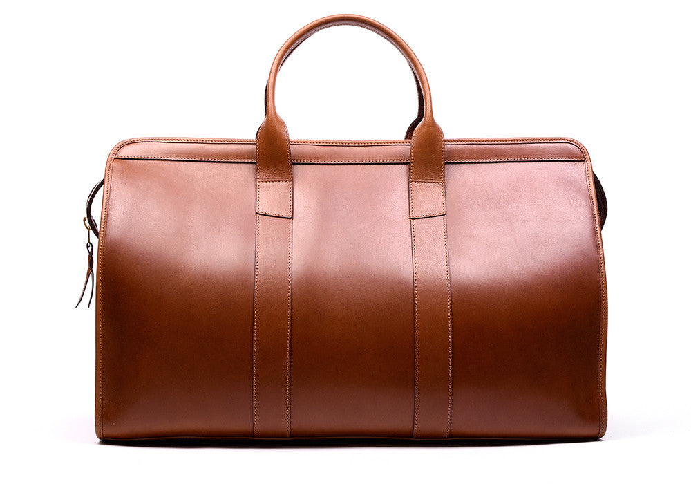 Bridle Duffle Travel Bag - Handmade Leather Bags · Lotuff Leather