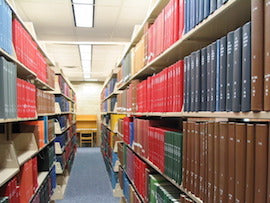 Library stacks