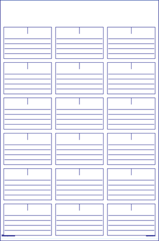 Five Round Score Sheet – Simple Score Sheets