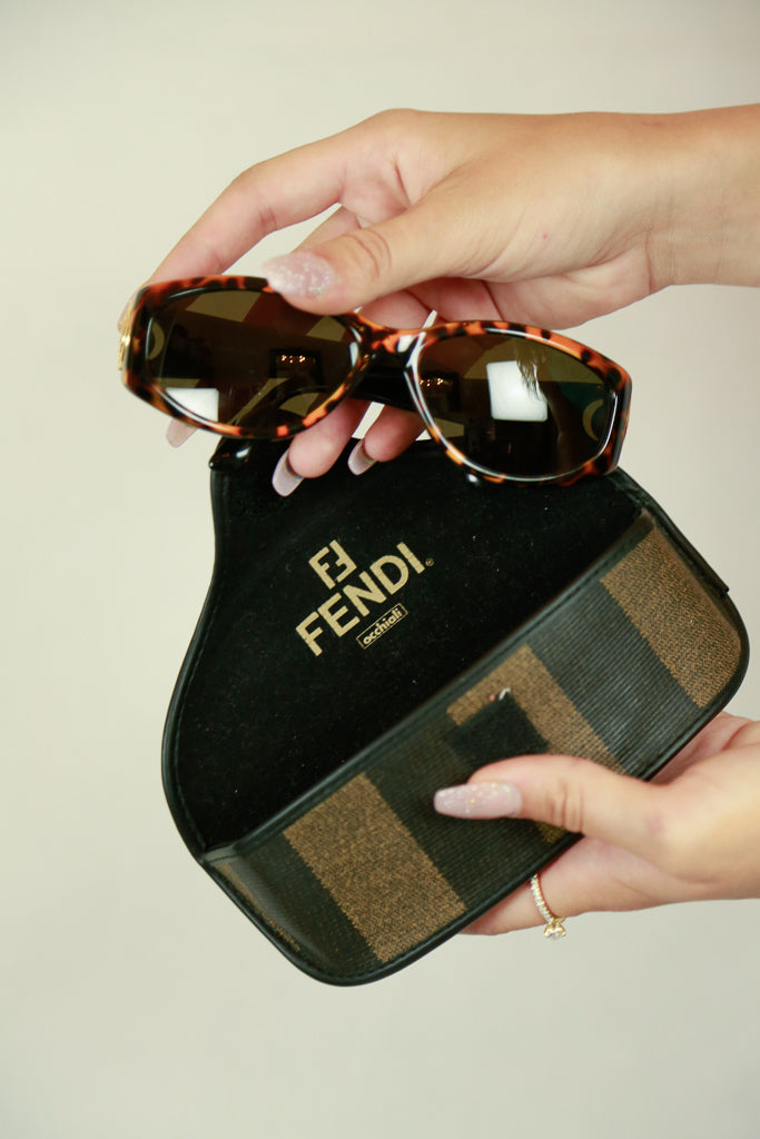 fendi tortoise sunglasses