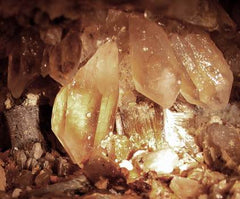 Citrine Quartz in Main mine