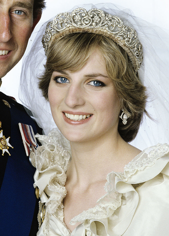 Princess Diana in her Spencer Family Tiara