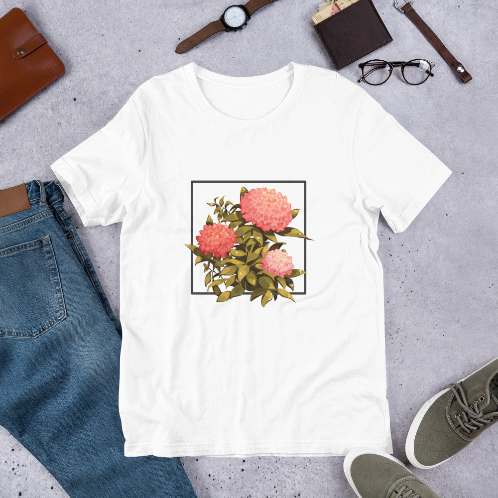 Four Flowers T-Shirt – Mochipan