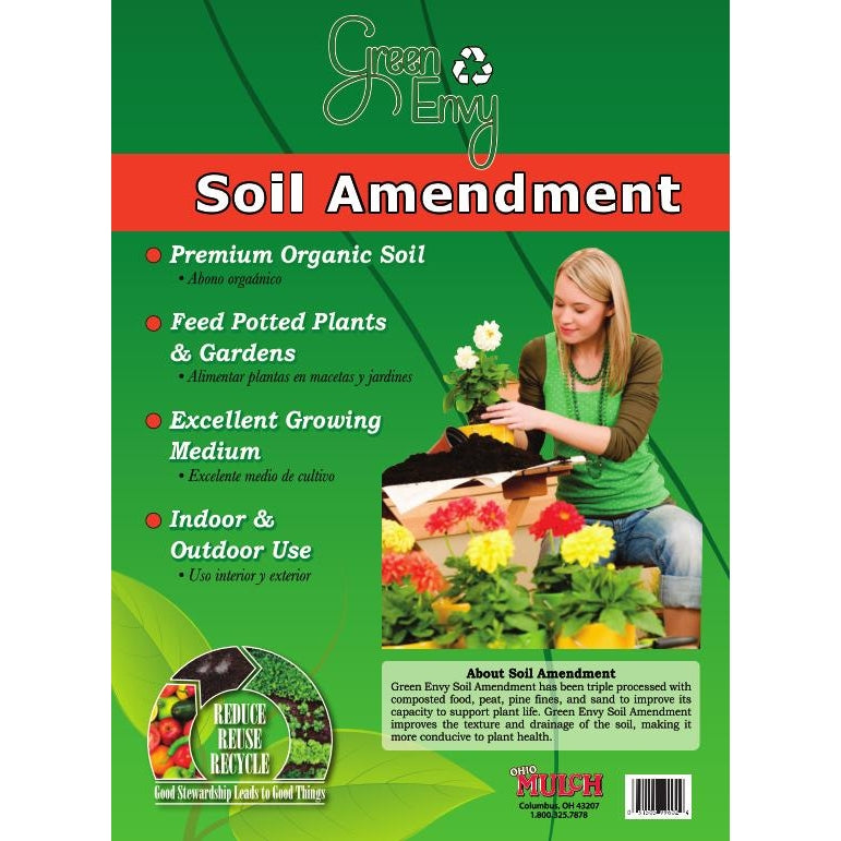99062 Green Envy Garden Compost 8q Ohio Mulch