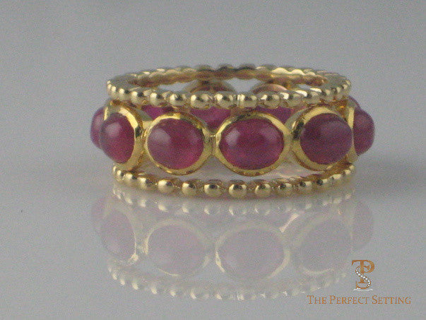 Cabochon Ruby Ring