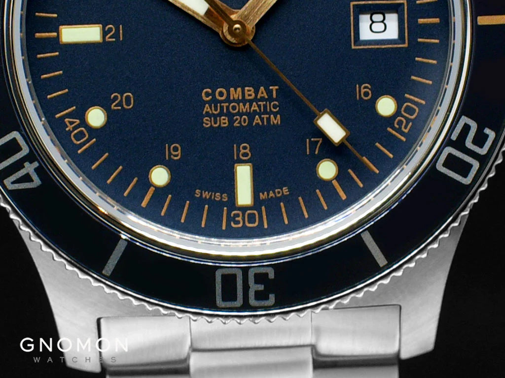 Glycine Combat SUB 42 Blue Heritage Ref. GL0271 Watch Dial