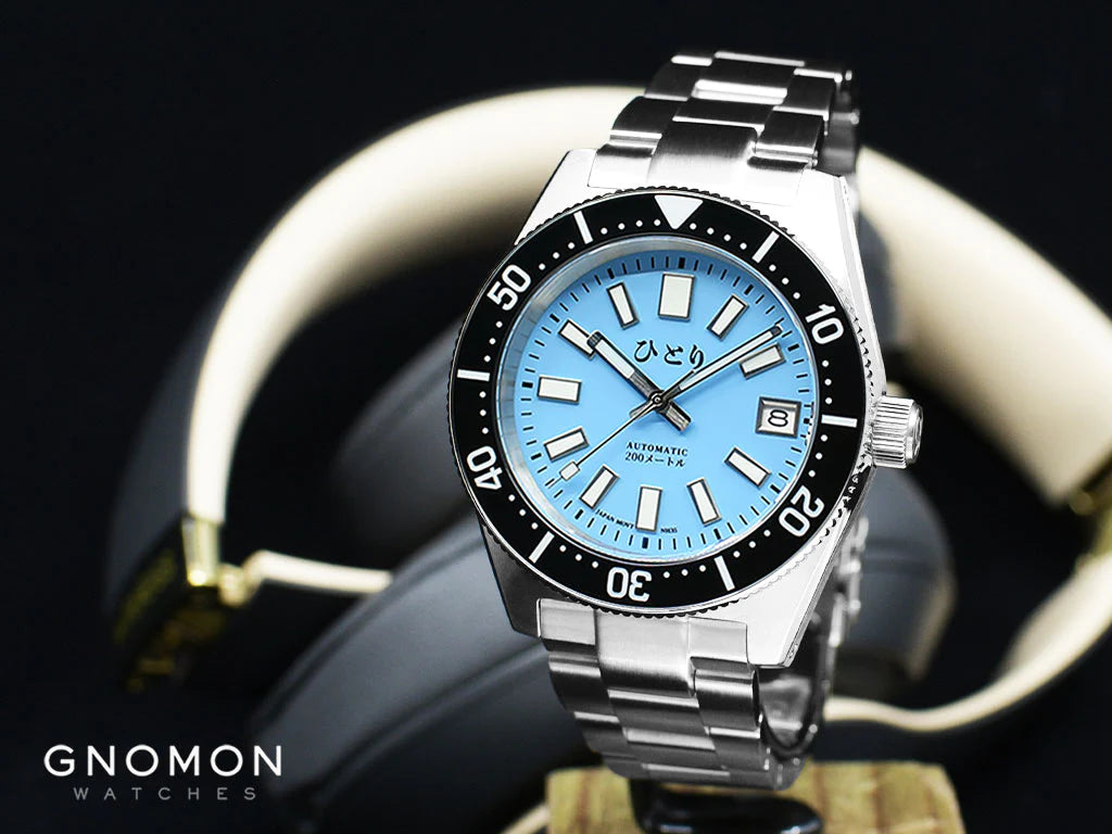 Dive Watches Under $1000: Hitori Ryukyu Diver Ocean Blue